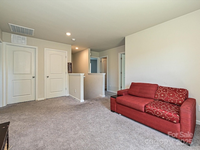 323 J C Dellinger Rd, Cherryville, NC 28021 - living room with carpet floors and recessed lighting