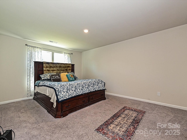 323 J C Dellinger Rd, Cherryville, NC 28021 - carpeted bedroom with baseboards and recessed lighting