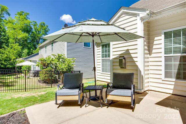 14727 Brannock Hills Dr, Charlotte, NC 28278 - view of patio