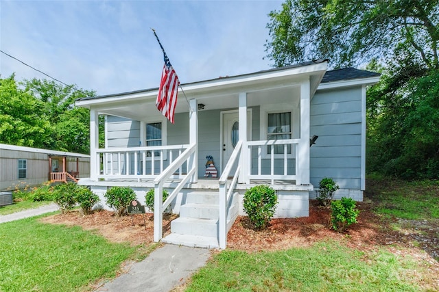 515 Myrtle Ave, Chester, SC 29706 - view of front of house featuring covered porch