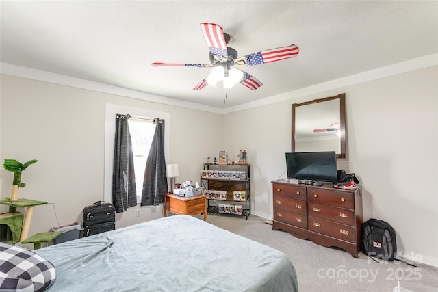 515 Myrtle Ave, Chester, SC 29706 - bedroom featuring carpet and a ceiling fan