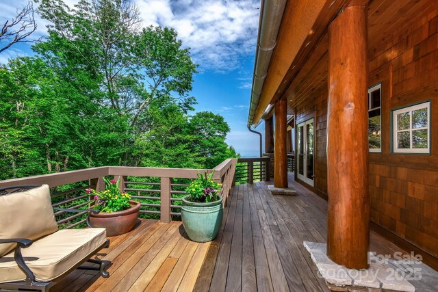 610 Rocky Pkwy Unit 52, 47A, Banner Elk, NC 28604 - view of wooden terrace