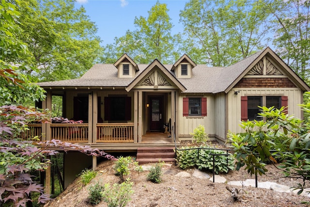 172 Juneberry Ln, Tuckasegee, NC 28783 - view of front of home with a shingled roof