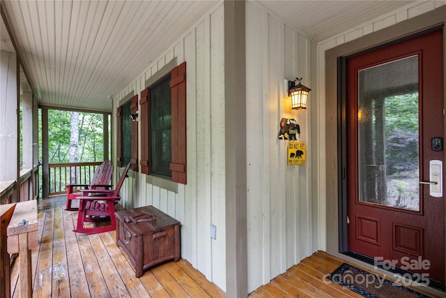 172 Juneberry Ln, Tuckasegee, NC 28783 - doorway to property with covered porch