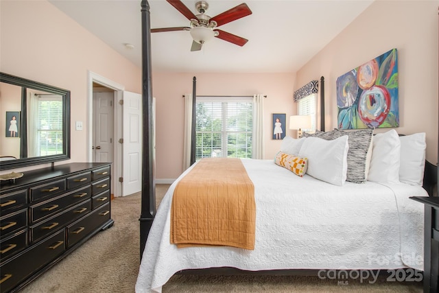 133 Upland Dr, Statesville, NC 28625 - carpeted bedroom featuring a ceiling fan and baseboards