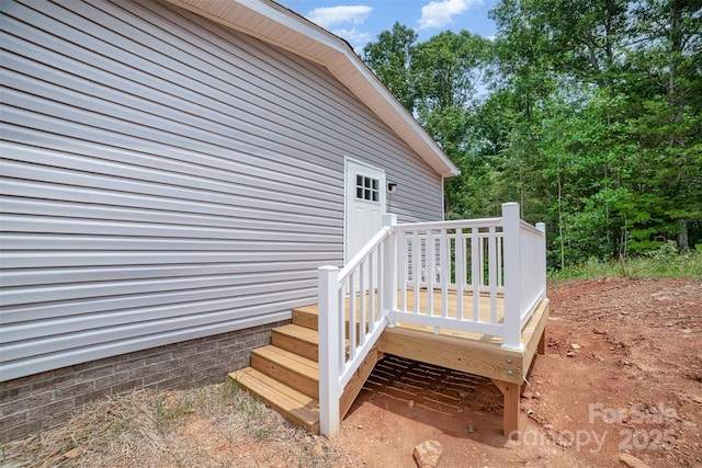 5090 Beaver Dam Way, Bessemer City, NC 28016 - view of wooden terrace