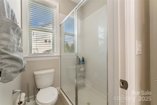 1906 Pensco Pond Ct, Waxhaw, NC 28173 - bathroom with a shower stall and plenty of natural light