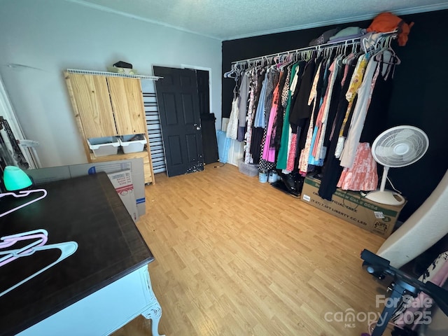 13211 Asbury Chapel Rd, Huntersville, NC 28078 - spacious closet with wood finished floors