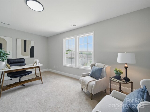 8304 Prescott Glen Pkwy, Waxhaw, NC 28173 - carpeted home office with baseboards