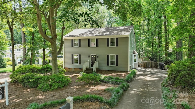 1517 E Barden Rd, Charlotte, NC 28226 - colonial inspired home with a gate and driveway