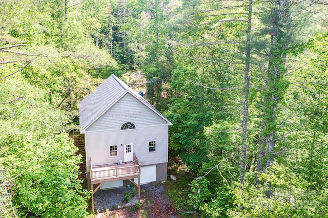 109 Tumblebug Trail Rd, Flat Rock, NC 28731 - view from above of property featuring a forest