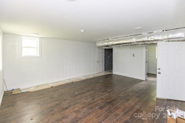 109 Tumblebug Trail Rd, Flat Rock, NC 28731 - below grade area featuring wood finished floors and baseboards