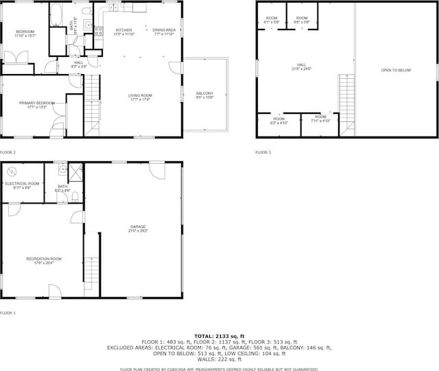 109 Tumblebug Trail Rd, Flat Rock, NC 28731 - view of floor plan / room layout