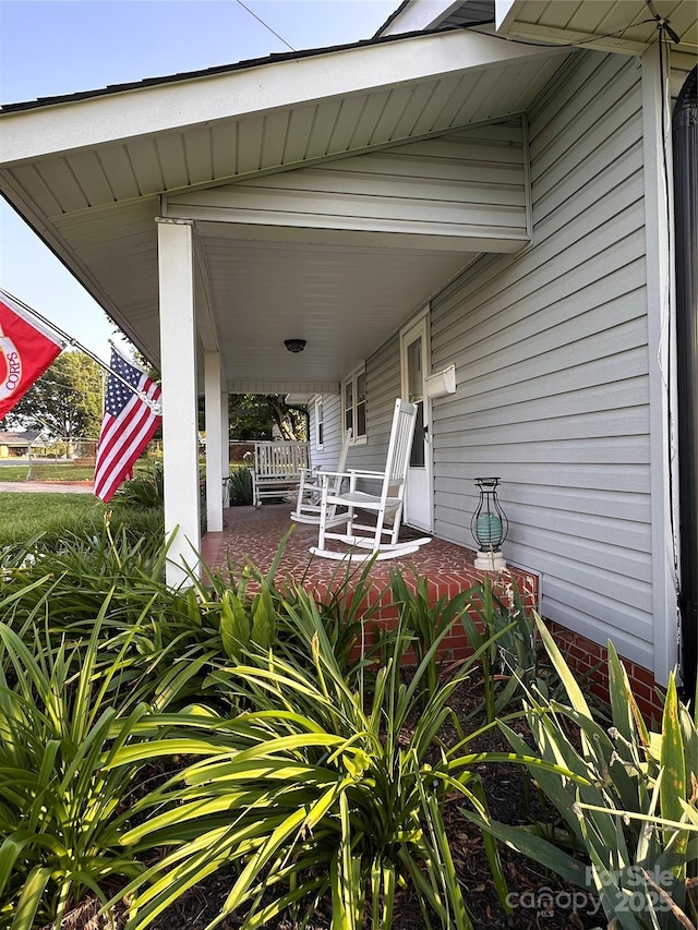 100 S Rudisill Ave, Cherryville, NC 28021 - view of covered porch