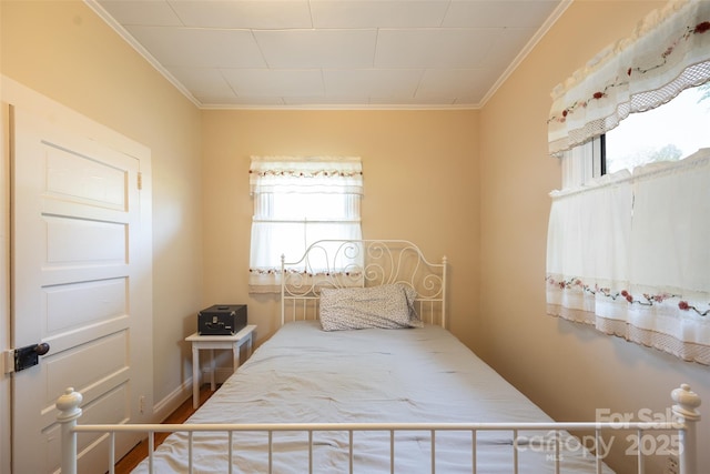 100 S Rudisill Ave, Cherryville, NC 28021 - bedroom with crown molding