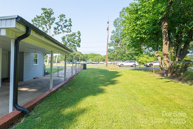 100 S Rudisill Ave, Cherryville, NC 28021 - view of yard
