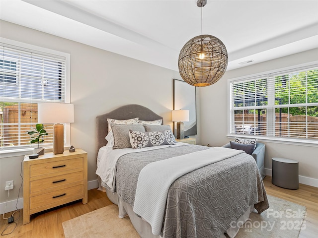 218 Water Leaf Dr, Weaverville, NC 28787 - bedroom with wood finished floors and baseboards