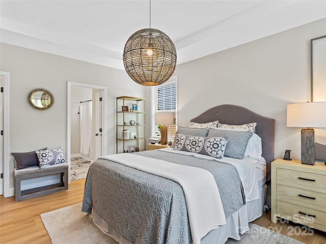 218 Water Leaf Dr, Weaverville, NC 28787 - bedroom with wood finished floors