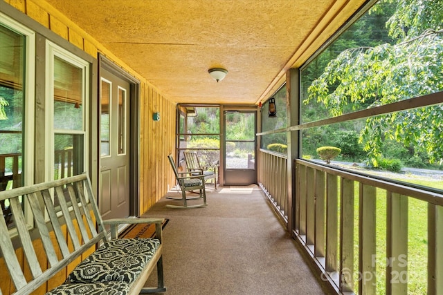 139 Ivy Ridge Church Rd, Mars Hill, NC 28754 - view of unfurnished sunroom
