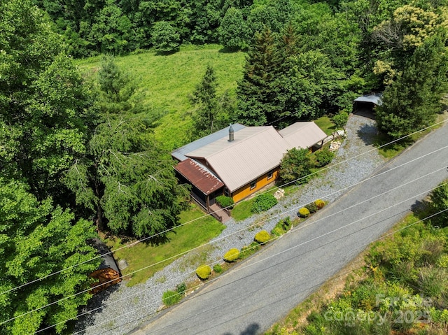 139 Ivy Ridge Church Rd, Mars Hill, NC 28754 - aerial view of a heavily wooded area
