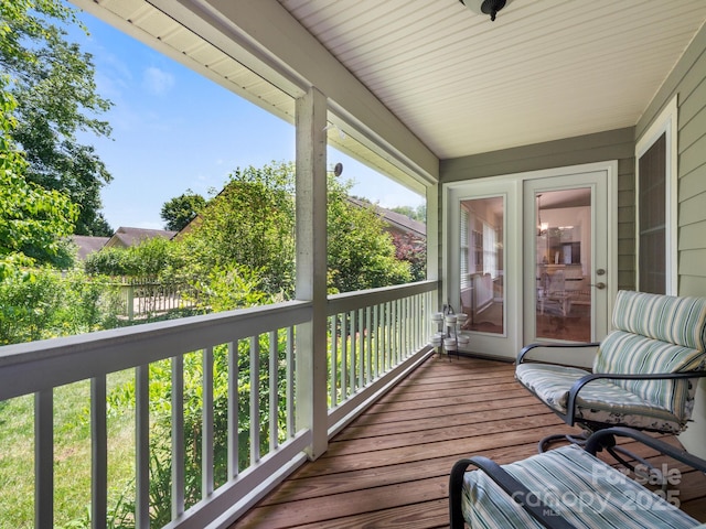 20 E Fairway View Ct, Etowah, NC 28729 - view of deck
