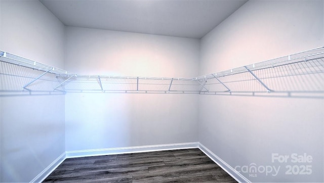 33 Silverthorne Ct, Hendersonville, NC 28792 - spacious closet featuring dark wood-style flooring