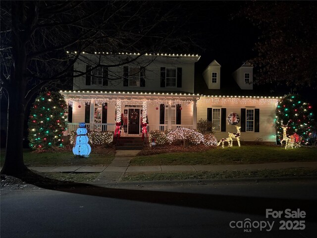506 Academy St, Mcadenville, NC 28101 - view of front of property featuring a porch