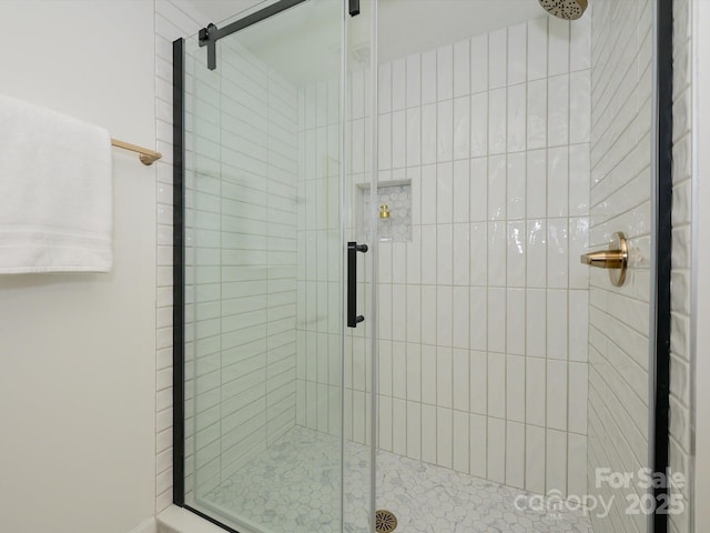 4754 Hedgemore Dr Unit E, Charlotte, NC 28209 - full bath with a shower stall