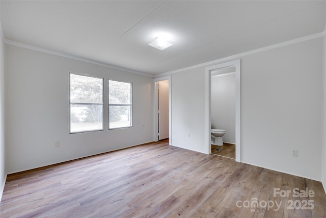 976 Neely Store Rd, Rock Hill, SC 29730 - unfurnished bedroom with crown molding, wood finished floors, and ensuite bathroom