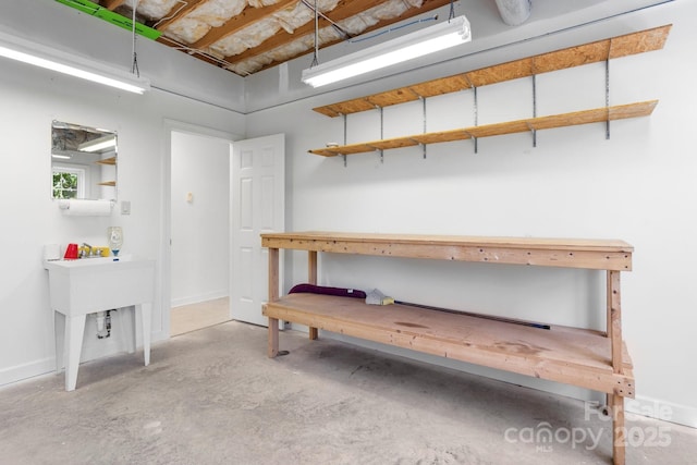3541 Blankenship Dr, Morganton, NC 28655 - below grade area with baseboards