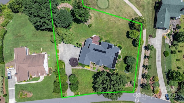 3541 Blankenship Dr, Morganton, NC 28655 - view of property location with property boundaries highlighted