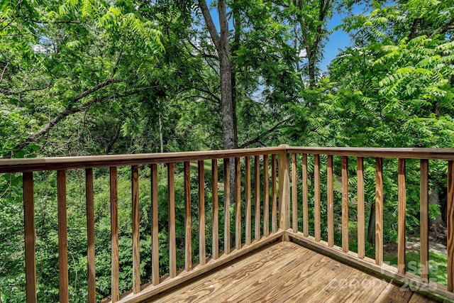 222 New Stock Rd, Weaverville, NC 28787 - view of wooden deck