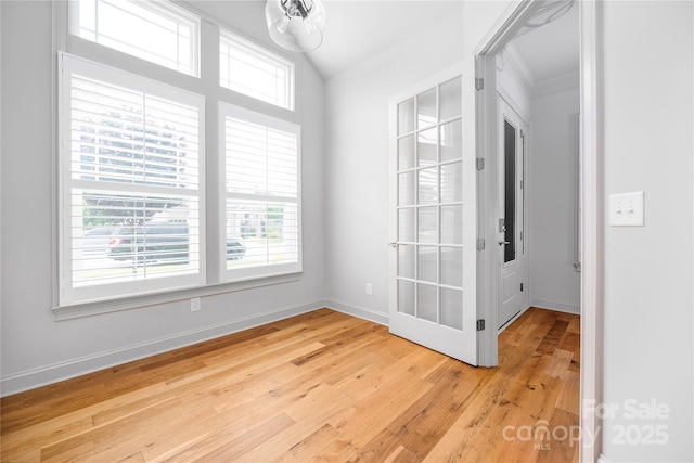 3008 Laney Pond Rd, Matthews, NC 28104 - empty room featuring light wood-type flooring and baseboards