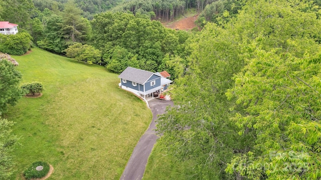 242 Ladd Parsons Rd, Crumpler, NC 28617 - view from above of property featuring a forest