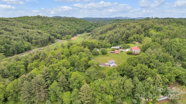 242 Ladd Parsons Rd, Crumpler, NC 28617 - aerial view of property's location with a heavily wooded area