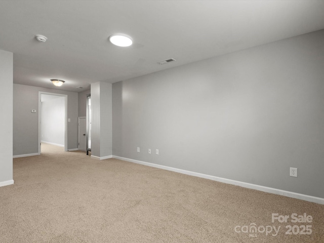 1660 Beleek Ridge Ln, Lake Wylie, SC 29710 - empty room with light colored carpet, baseboards, and a smoke detector
