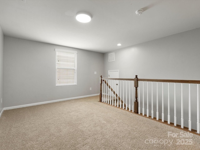 1660 Beleek Ridge Ln, Lake Wylie, SC 29710 - unfurnished room featuring baseboards, a smoke detector, carpet, and recessed lighting