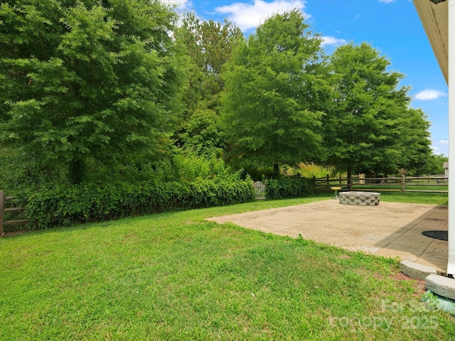 1660 Beleek Ridge Ln, Lake Wylie, SC 29710 - view of yard with a patio area