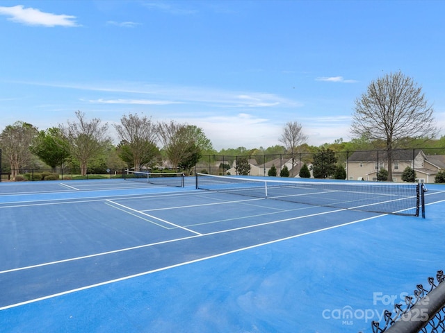1660 Beleek Ridge Ln, Lake Wylie, SC 29710 - view of tennis court featuring community basketball court