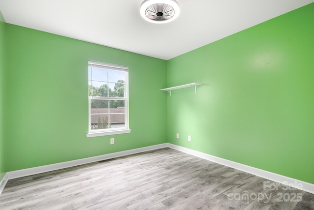 2695 Queens Rd, Lincolnton, NC 28092 - empty room featuring wood finished floors and baseboards