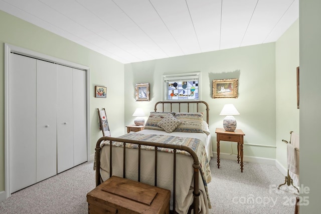 21 Rhododendron Rd, Black Mountain, NC 28711 - bedroom featuring carpet floors, baseboards, and a closet