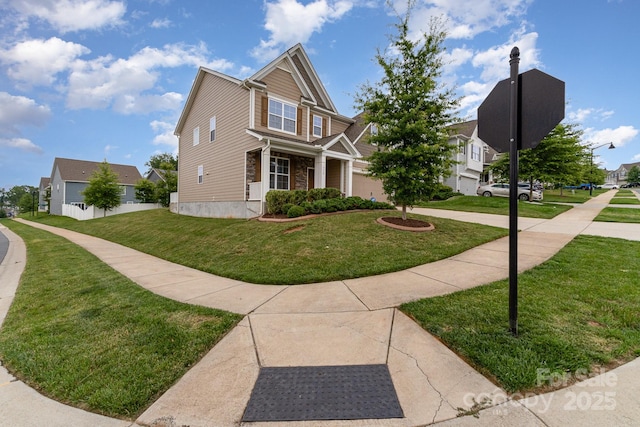 732 Altamonte Dr, Clover, SC 29710 - view of front of home featuring a front lawn, driveway, and a garage