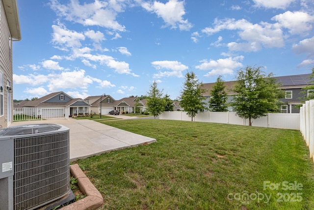 732 Altamonte Dr, Clover, SC 29710 - view of yard featuring central air condition unit and a residential view