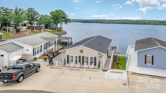 141 Badin Lake Cir, New London, NC 28127 - water view