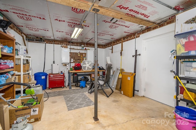 141 Badin Lake Cir, New London, NC 28127 - view of below grade area