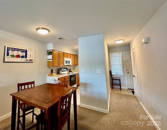 116 Grand Blvd Unit 4-B, Boone, NC 28607 - dining space with carpet floors and baseboards