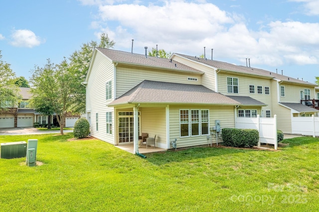 5963 Pale Moss Ln, Charlotte, NC 28269 - back of house with a patio