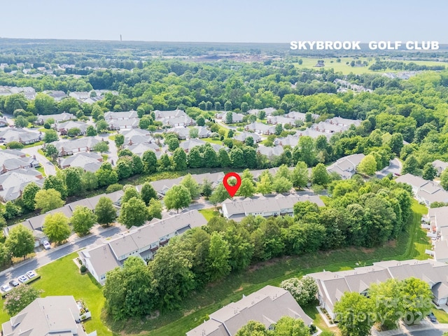 5963 Pale Moss Ln, Charlotte, NC 28269 - aerial perspective of suburban area