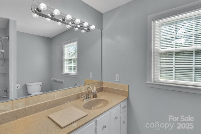 2326 Horseshoe Bend Rd NE, Hickory, NC 28601 - full bathroom featuring vanity and toilet