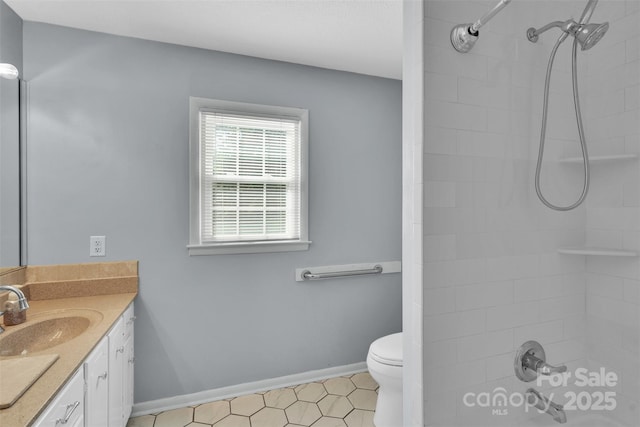 2326 Horseshoe Bend Rd NE, Hickory, NC 28601 - bathroom with vanity, shower / tub combination, and tile patterned floors